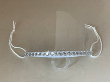 Load image into Gallery viewer, Plastic Face Shield | Bling Face Mask | Anti Fog | Breathable |
