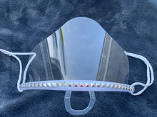 Load image into Gallery viewer, Plastic Face Shield | Bling Face Mask | Anti Fog | Breathable |