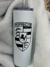 Load image into Gallery viewer, Porsche Tumbler | 20 Ounces | Your Choice of Color Combination