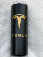 Load image into Gallery viewer, Tesla Tumbler | 20 Ounces | Your Choice of Color Combination