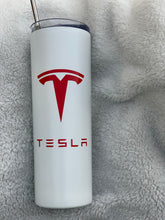 Load image into Gallery viewer, Tesla Tumbler | 20 Ounces | Your Choice of Color Combination