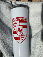 Load image into Gallery viewer, Porsche Tumbler | 20 Ounces | Your Choice of Color Combination