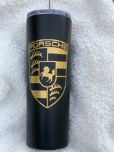Load image into Gallery viewer, Porsche Tumbler | 20 Ounces | Your Choice of Color Combination
