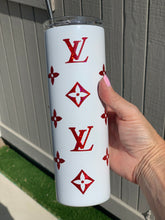 Load image into Gallery viewer, Holiday LV Tumbler | 20 Ounces | Your Choice of Color Combination
